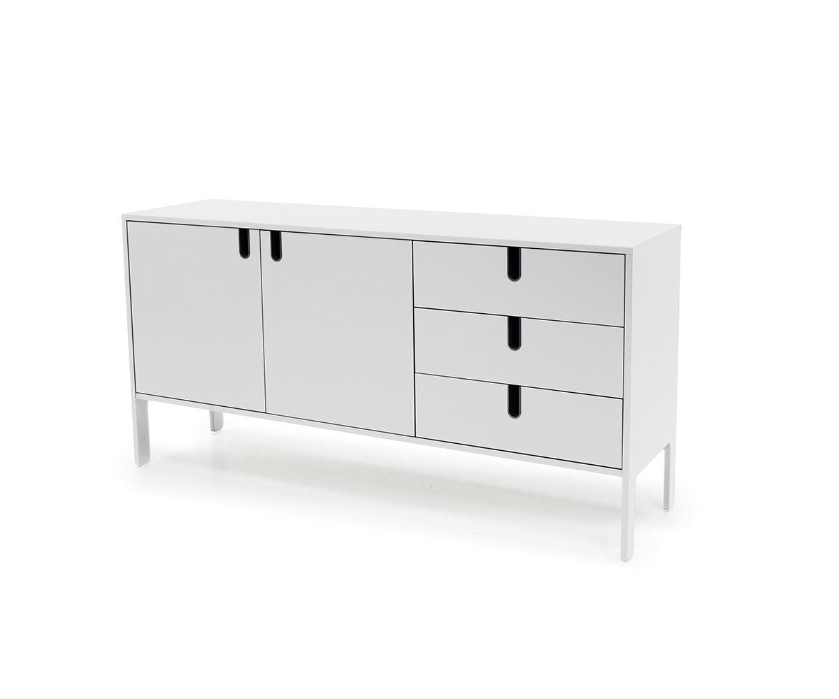 Tenzo Uno Designer Sideboard Weiß