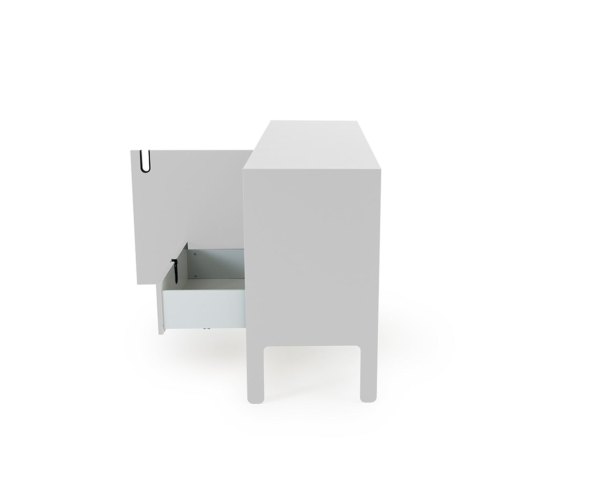 Tenzo Uno Designer Sideboard Weiß