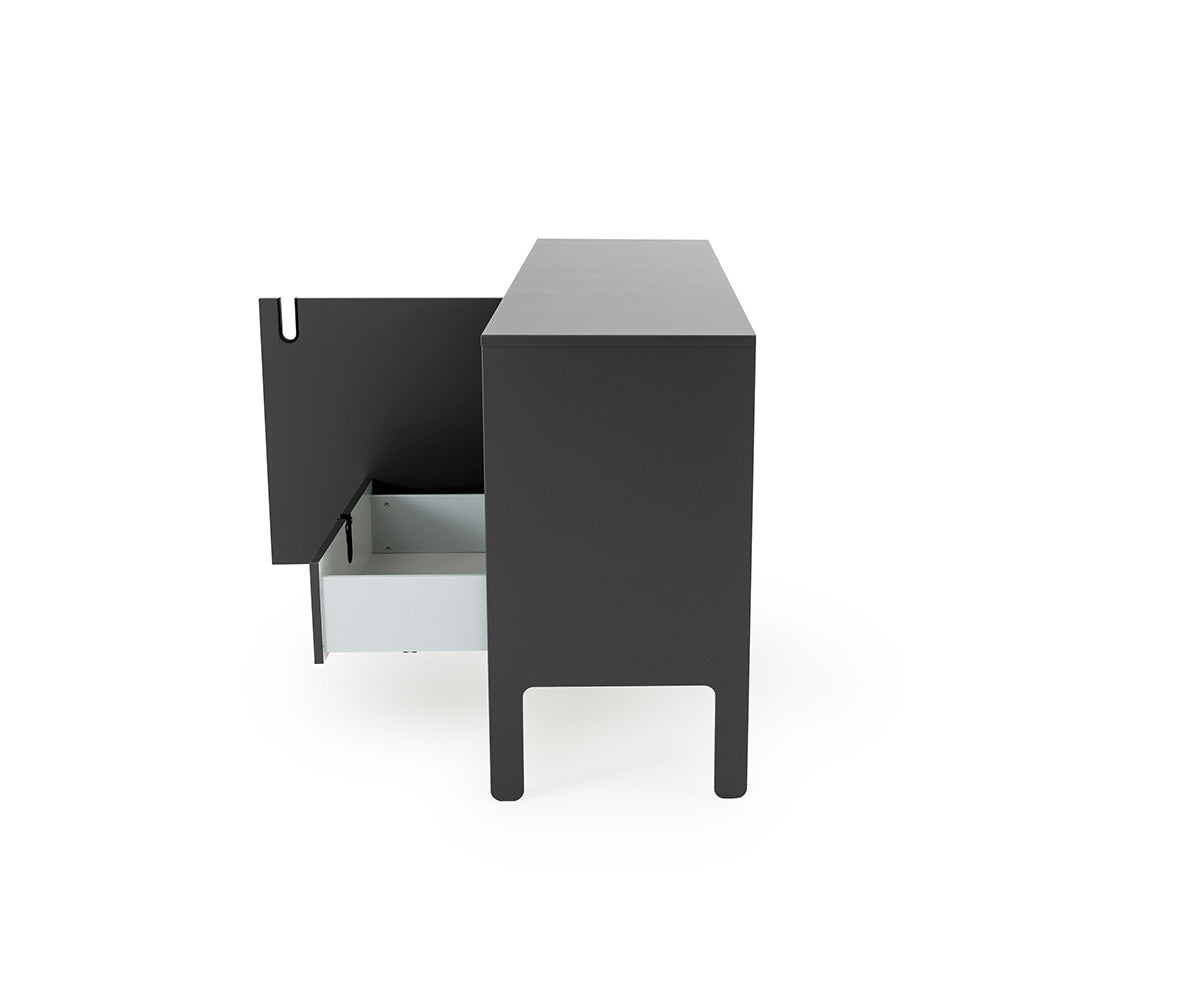 Tenzo Uno Designer Sideboard Grau