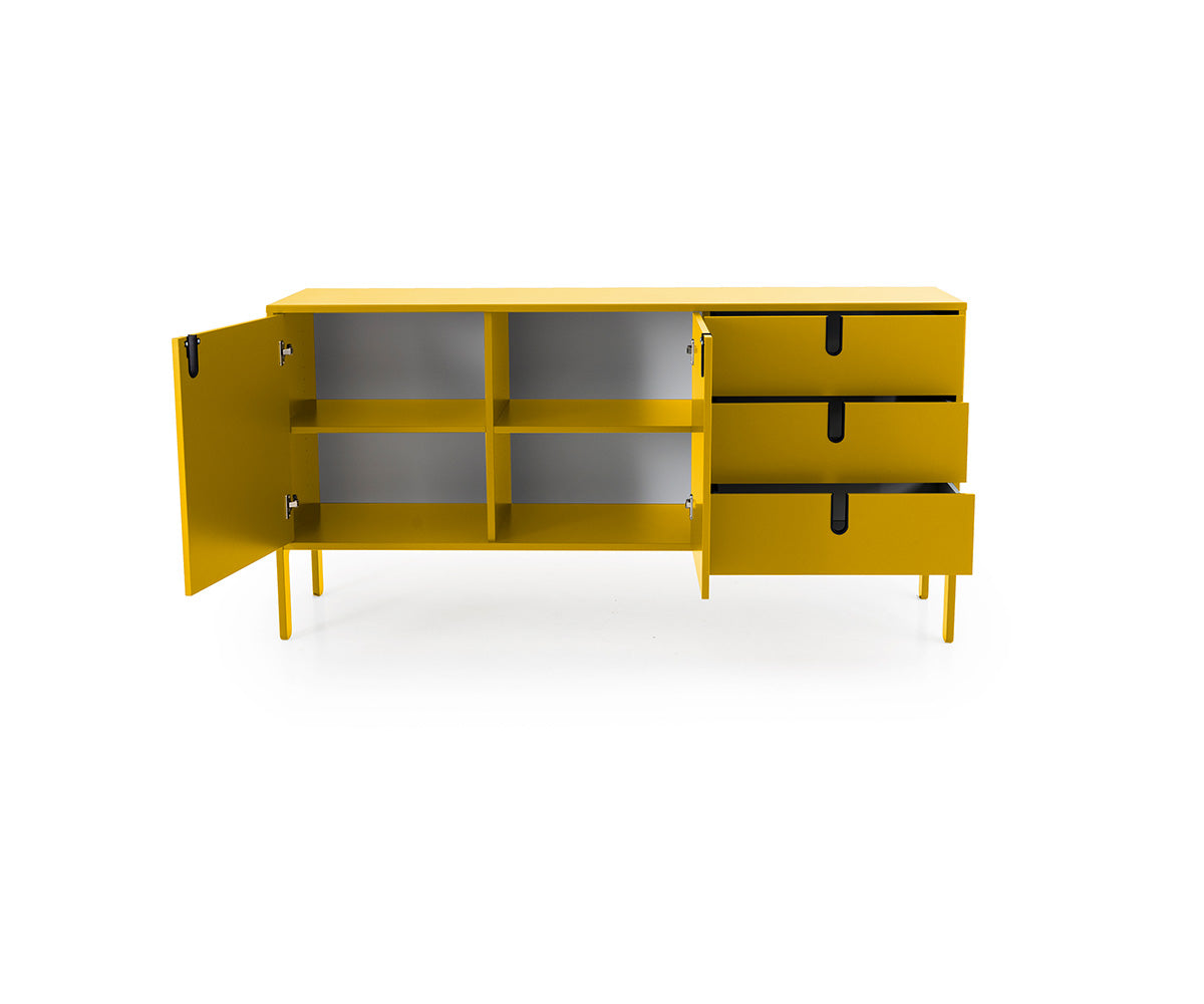 Tenzo Uno Designer Sideboard Gelb