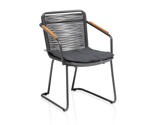 Kettler Gentle Dining Sessel Sitzschale mit Rope Bespannung