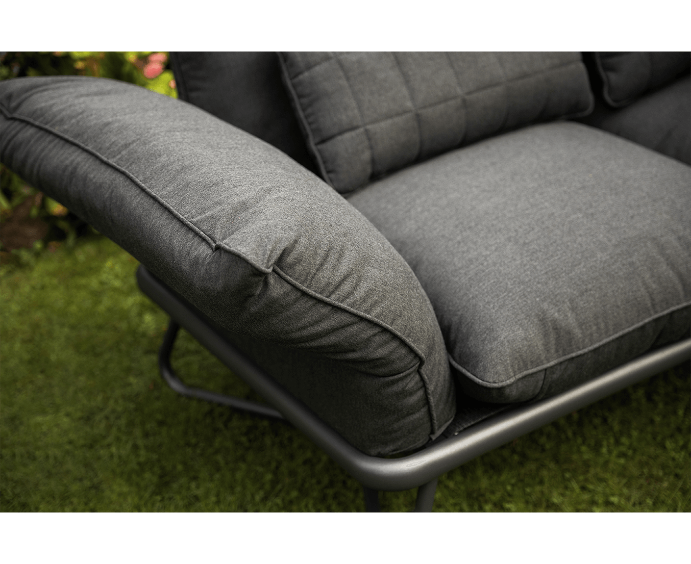 Kettler Gentele Gartenlounge Outdoorsofa Sunbrella / Anthrazit