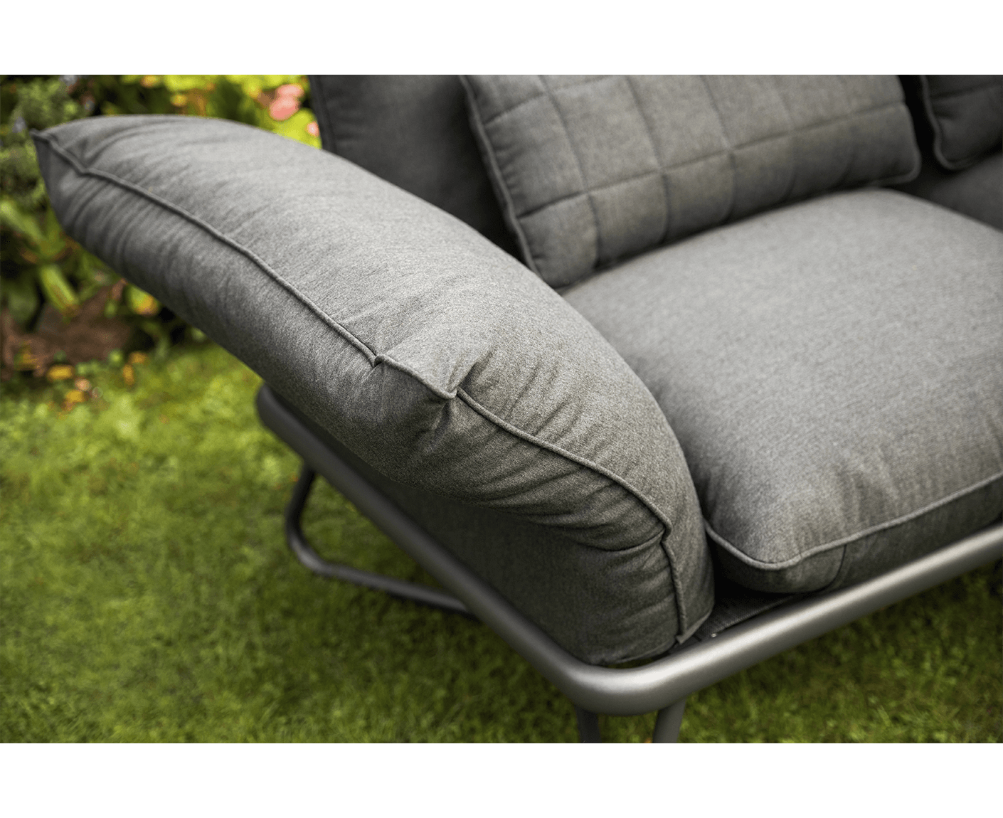 Kettler Gentele Gartenlounge Outdoorsofa Sunbrella / Anthrazit