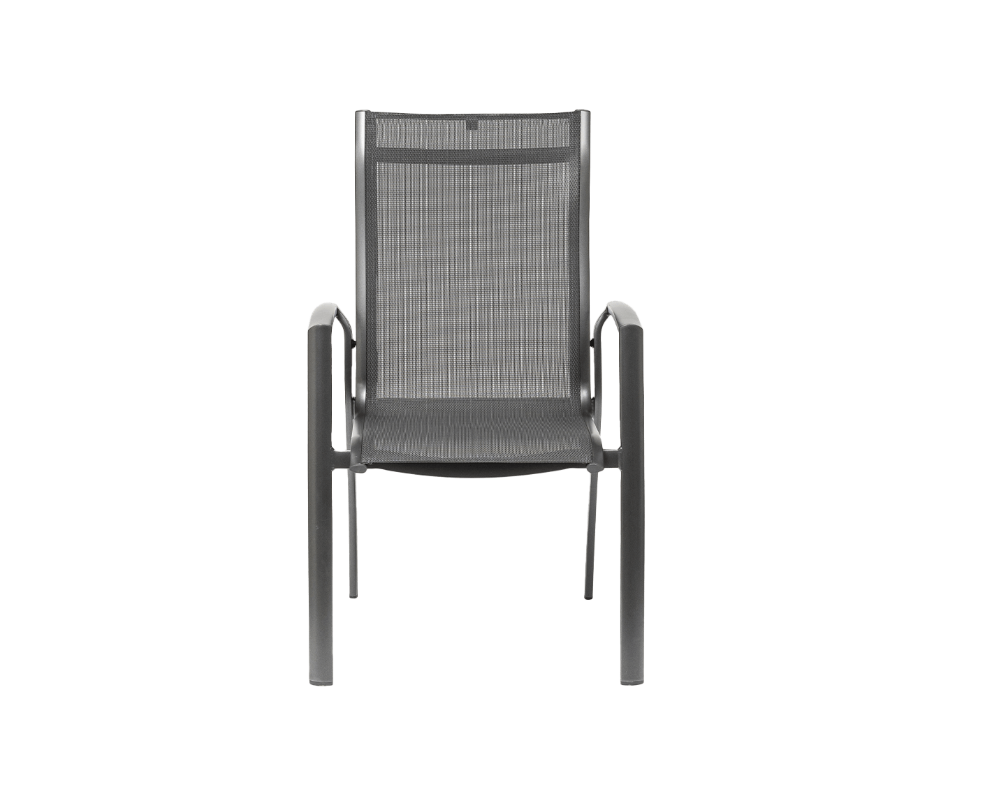 Kettler Legato Curve Silver-Line Stapelsessel Anthrazit / Anthrazit