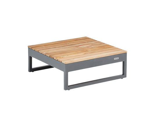 Kettler Ocean Skid Platform Lounge Tisch 70x70 cm, Teakholz