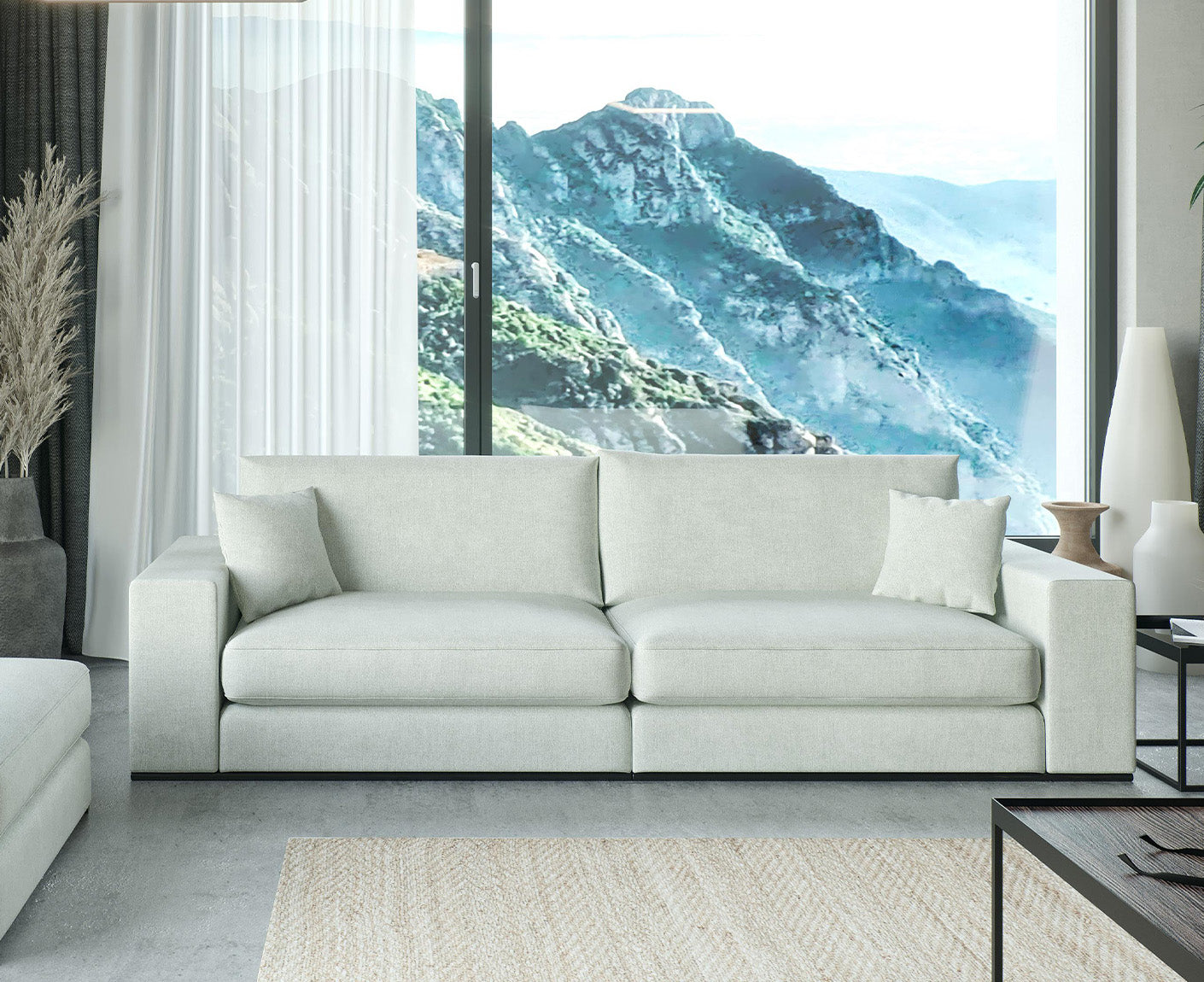 Alberta 3-Sitzer 278 x 103 cm