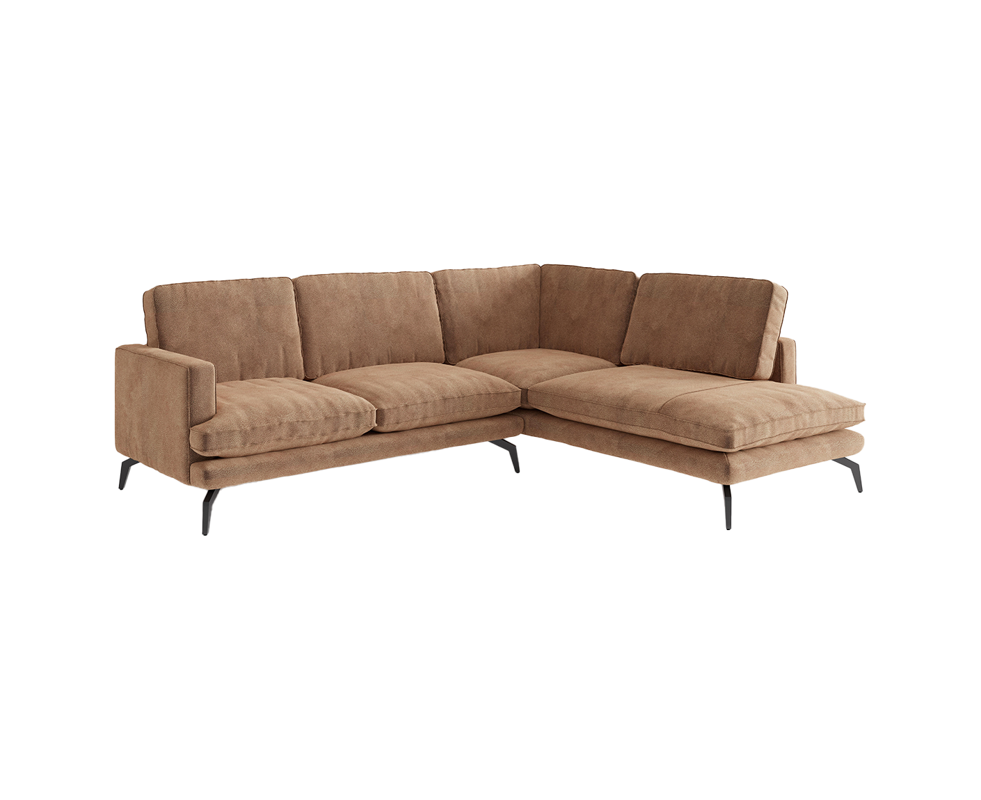 Bali Ecksofa 250 x 202 cm, Farbe wählbar