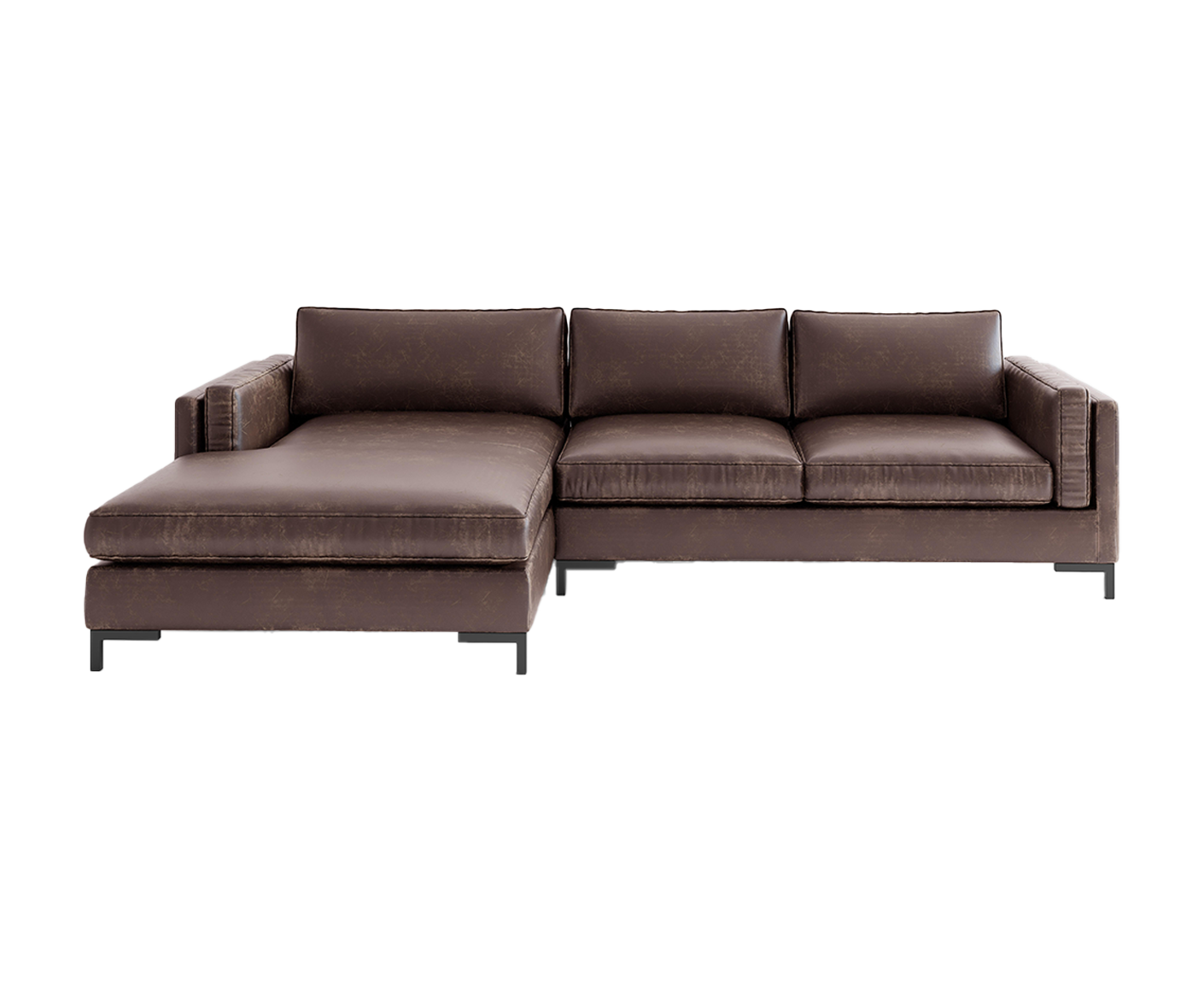 Packo Ecksofa 265 x 160 cm, Farbe wählbar