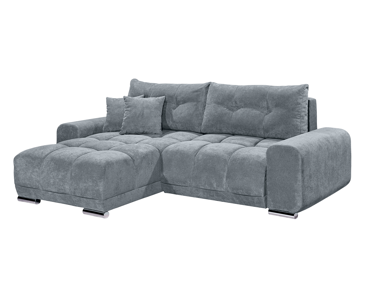 Paco Ecksofa 264x186 cm, mit Schlaffunktion & Bettkasten - Voelpe