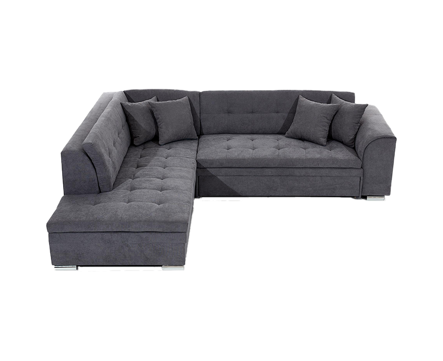 Pieretta Ecksofa 260 x 205 cm, Microvelour