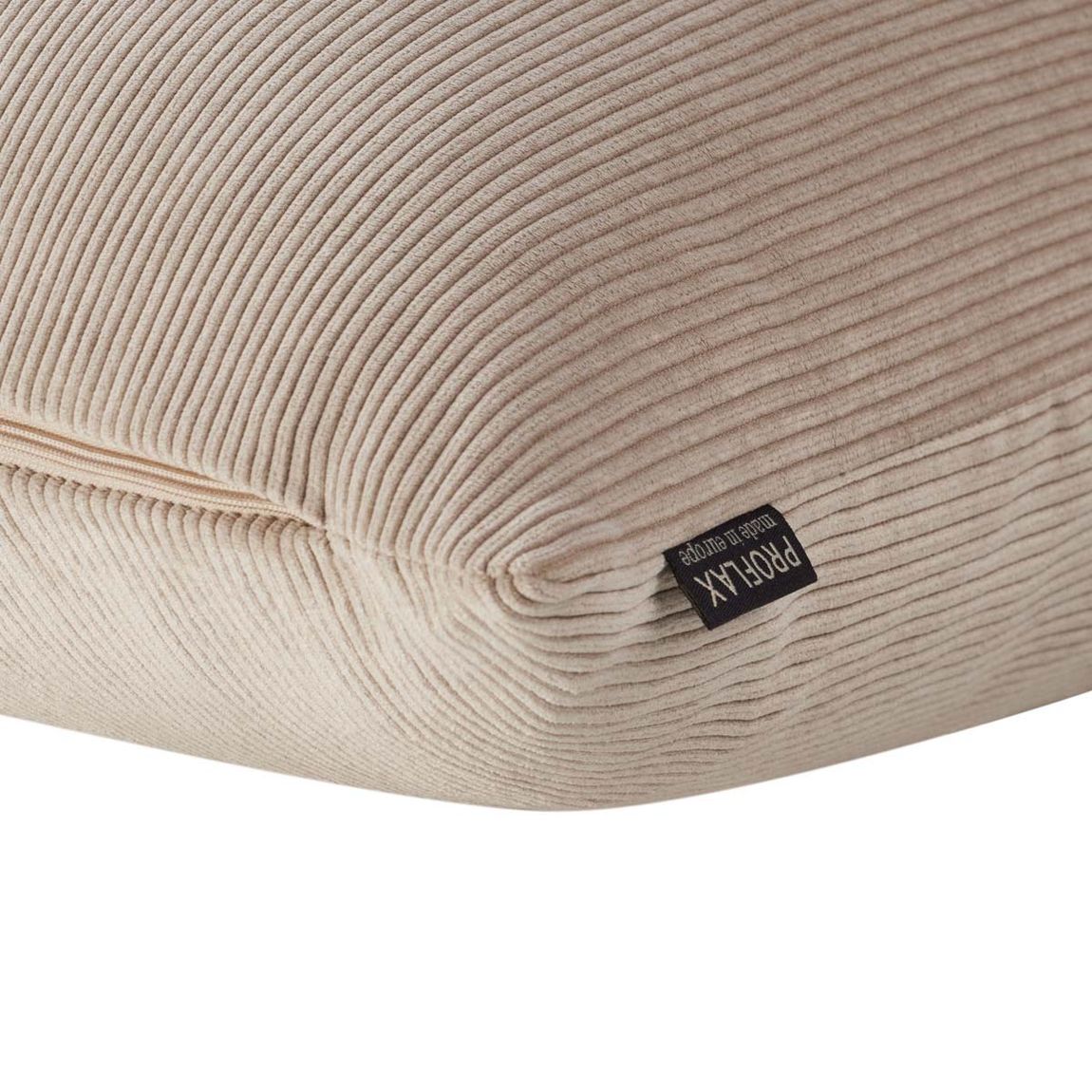 Dublin Kissenbezug, Feiner Cord, Beige