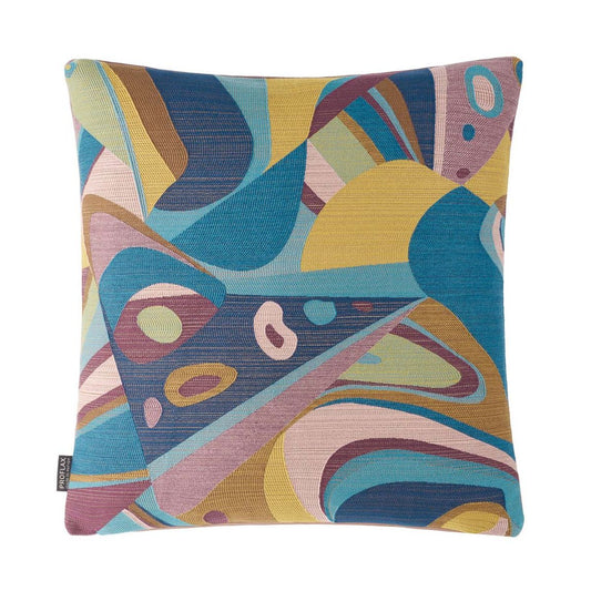 Portland Kissenbezug, Jacquard mit geometrischen Formen, Bunt