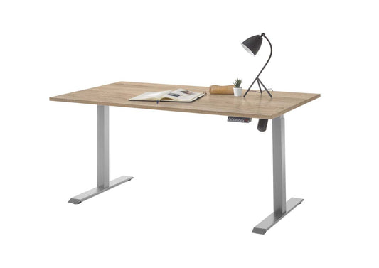 Pronto Schreibtisch elektrisch höhenverstellbar 160x77 cm Eiche Sonoma
