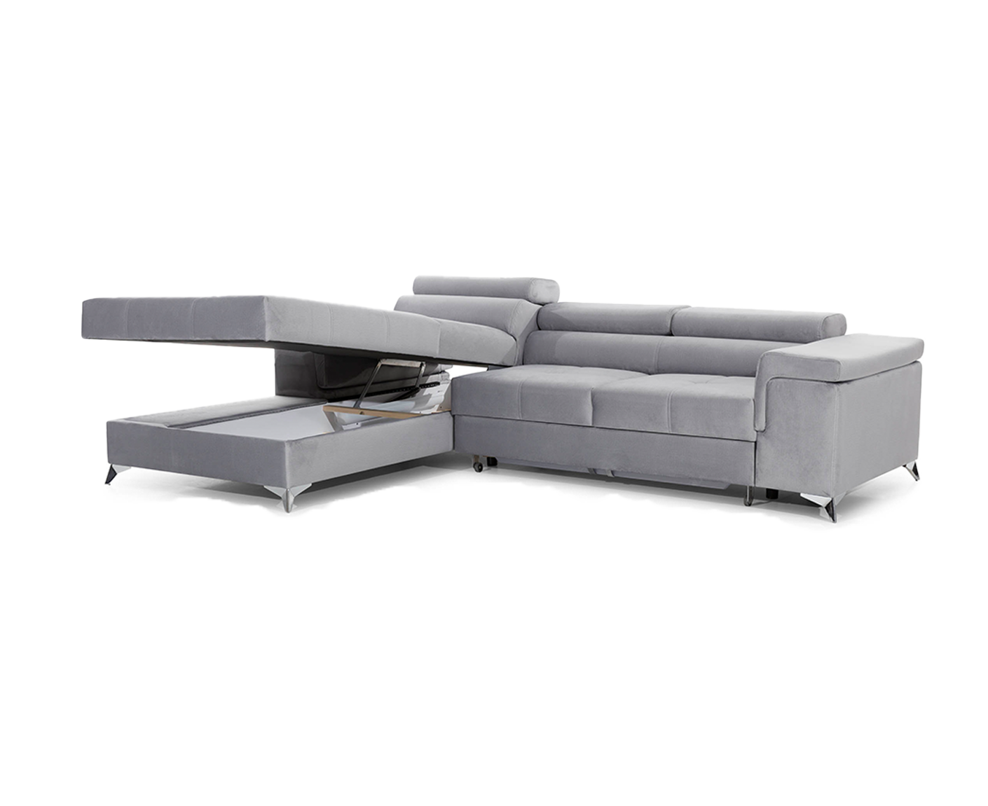 Ricardo Ecksofa 280 x 205 cm, Samt