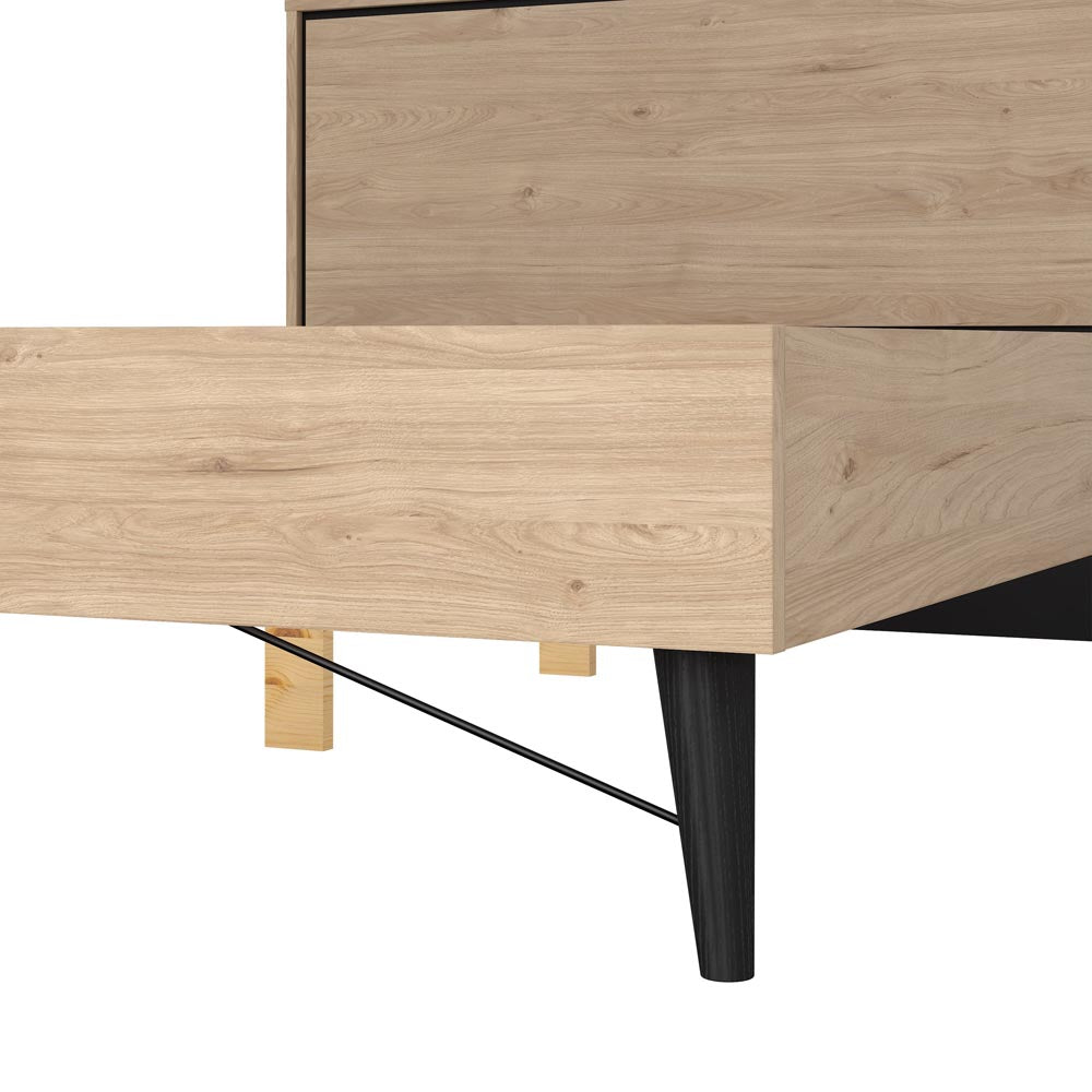 Ry Bettgestell 140x200 cm Jackson Hickory