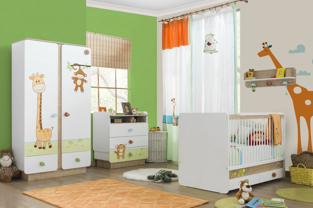 Cilek SAFARI Wandboard Hängeboden Ablage Kinderzimmer Natur