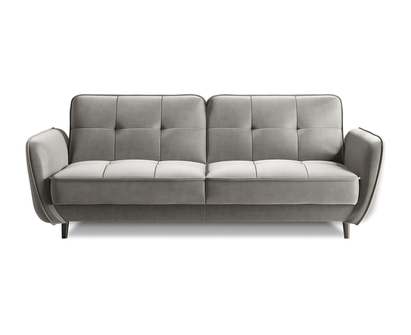 Bellis Schlafsofa 220x90 cm, Samt