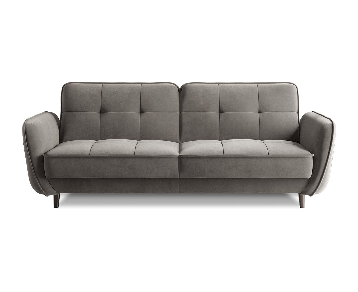 Bellis Schlafsofa 220x90 cm, Samt