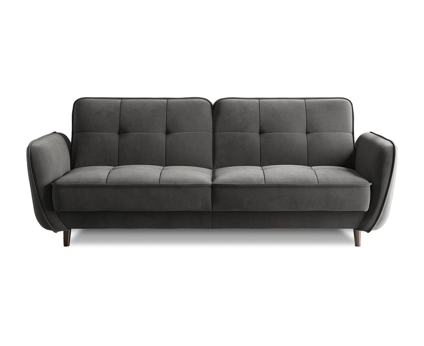 Bellis Schlafsofa 220x90 cm, Samt