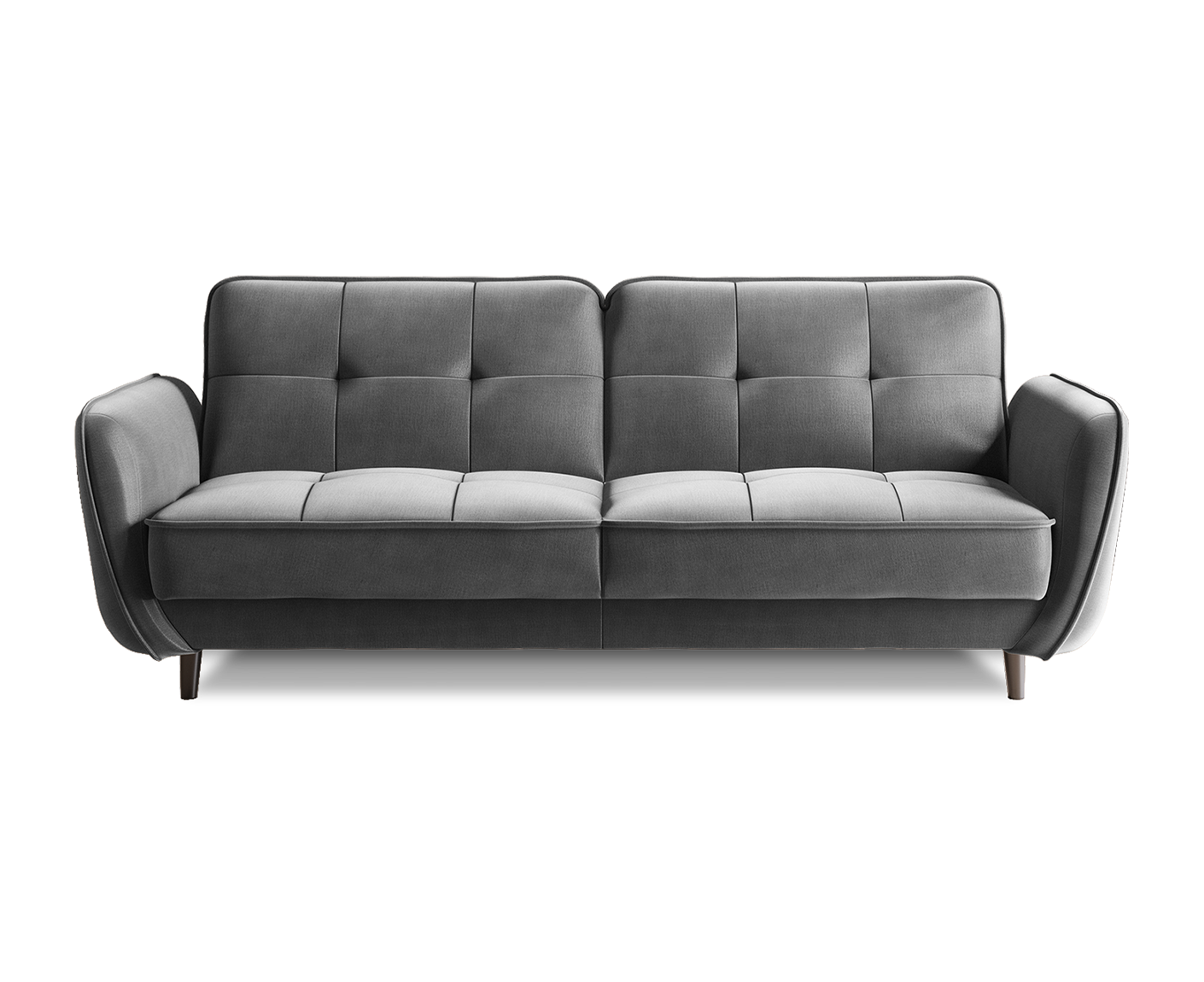 Bellis Schlafsofa 220x90 cm, Samt