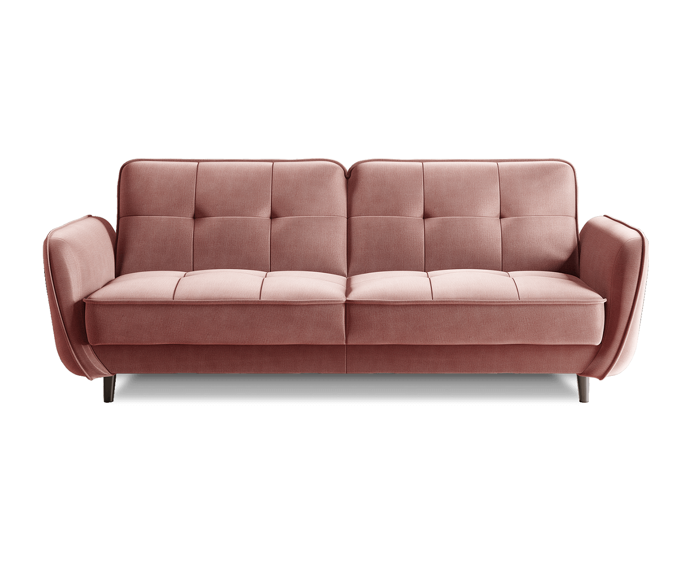 Bellis Schlafsofa 220x90 cm, Samt