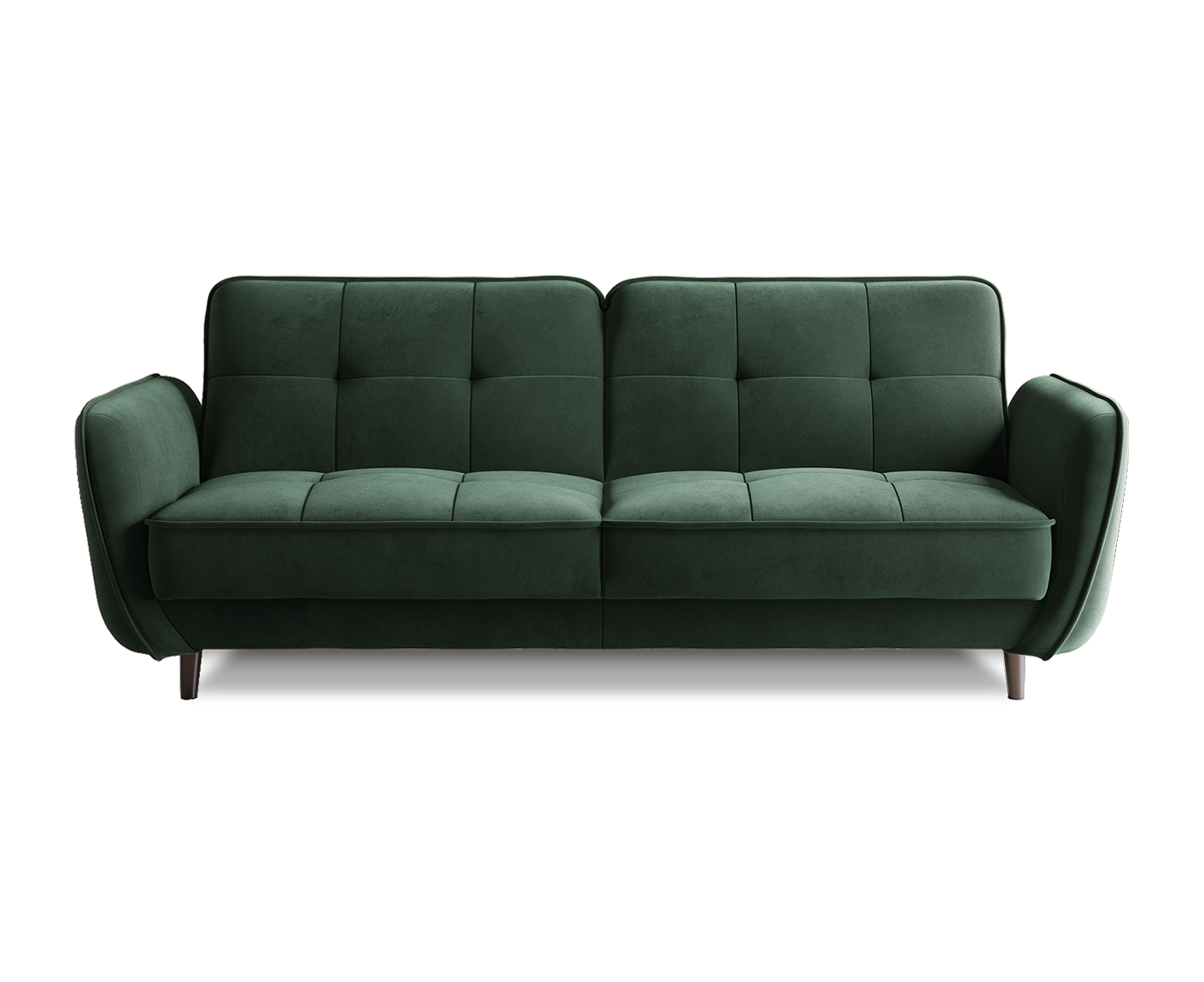 Bellis Schlafsofa 220x90 cm, Samt