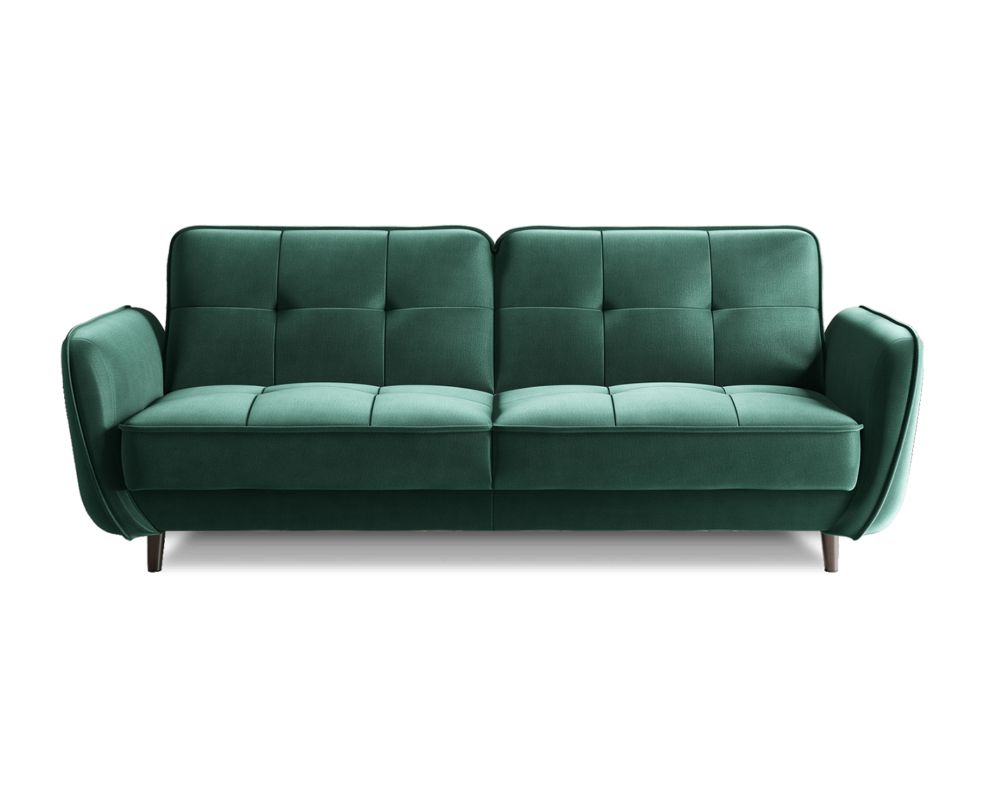 Bellis Schlafsofa 220x90 cm, Samt