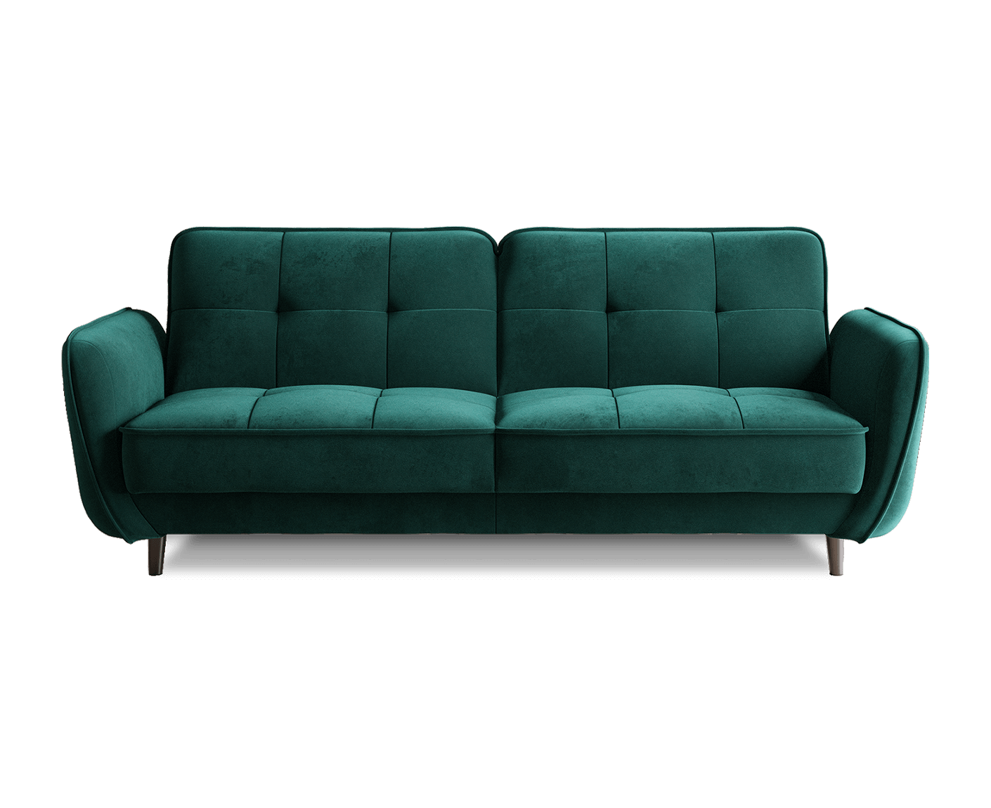 Bellis Schlafsofa 220x90 cm, Samt