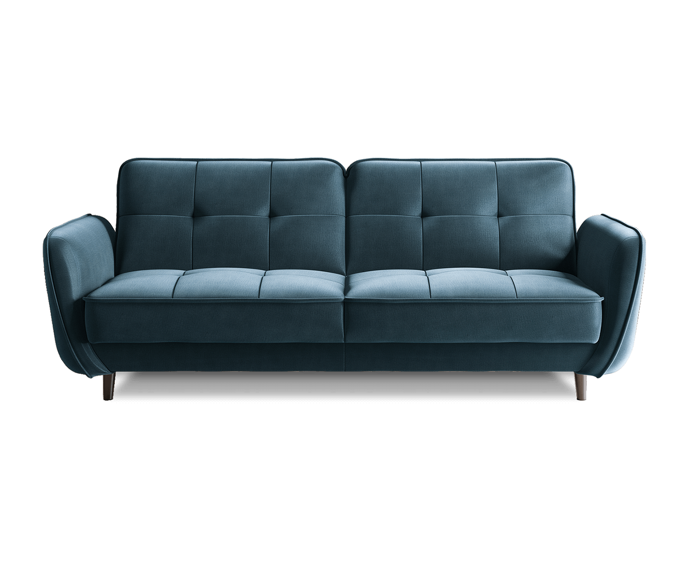 Bellis Schlafsofa 220x90 cm, Samt