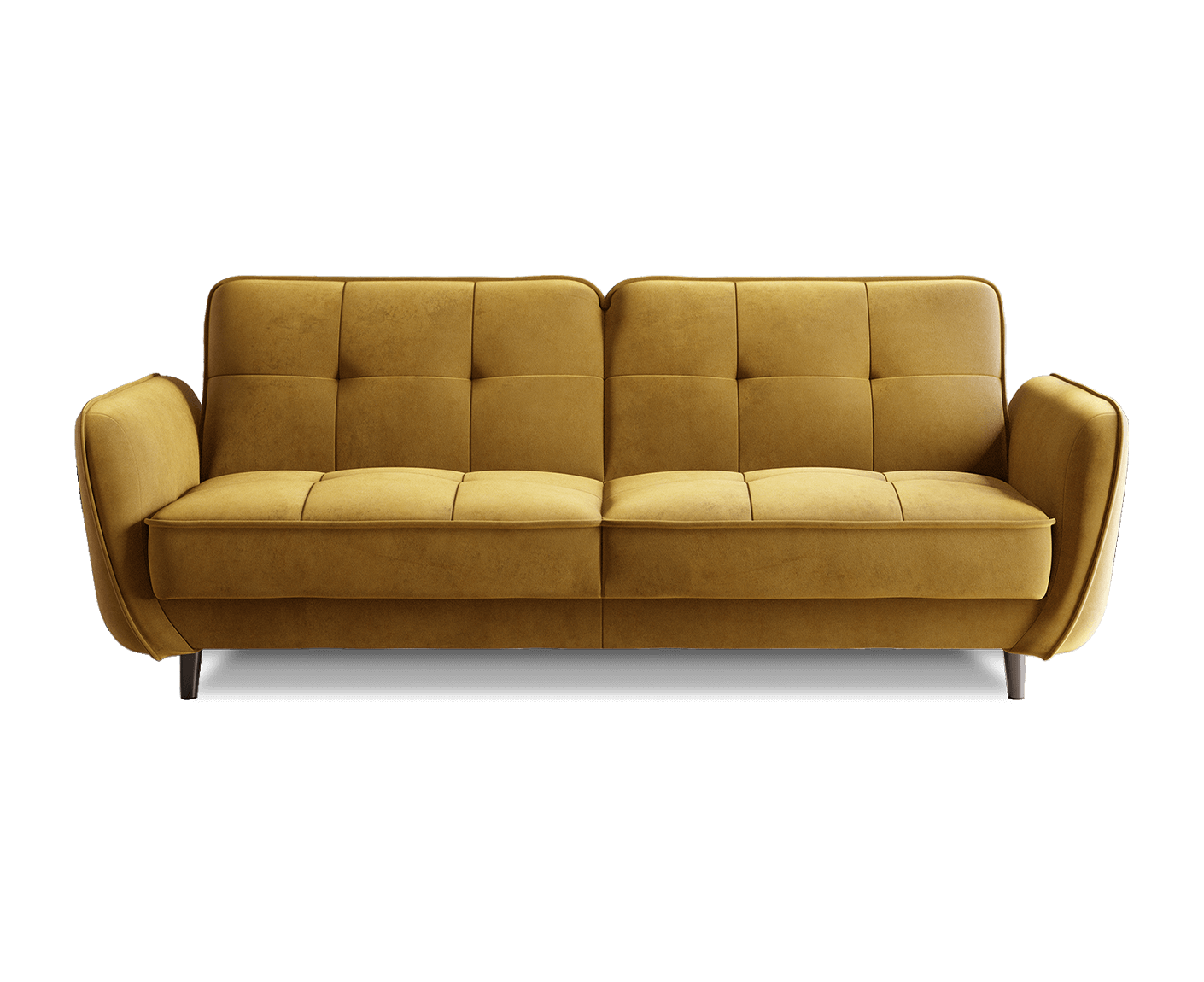 Bellis Schlafsofa 220x90 cm, Samt