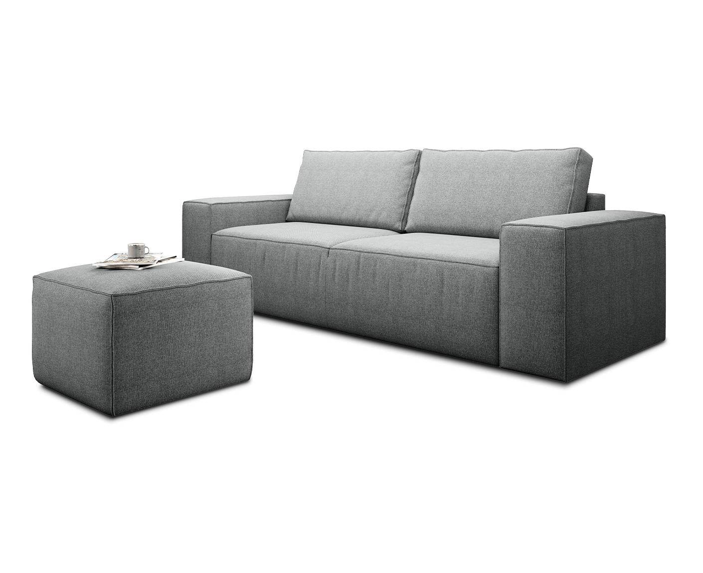 Silla Schlafsofa 260x104 cm, Webstoff