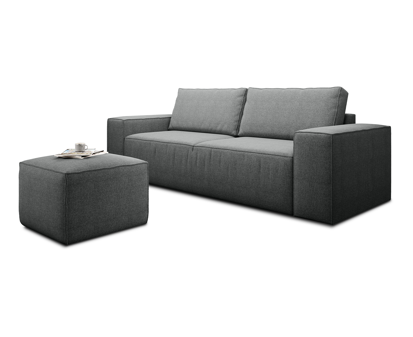 Silla Schlafsofa 260x104 cm, Webstoff