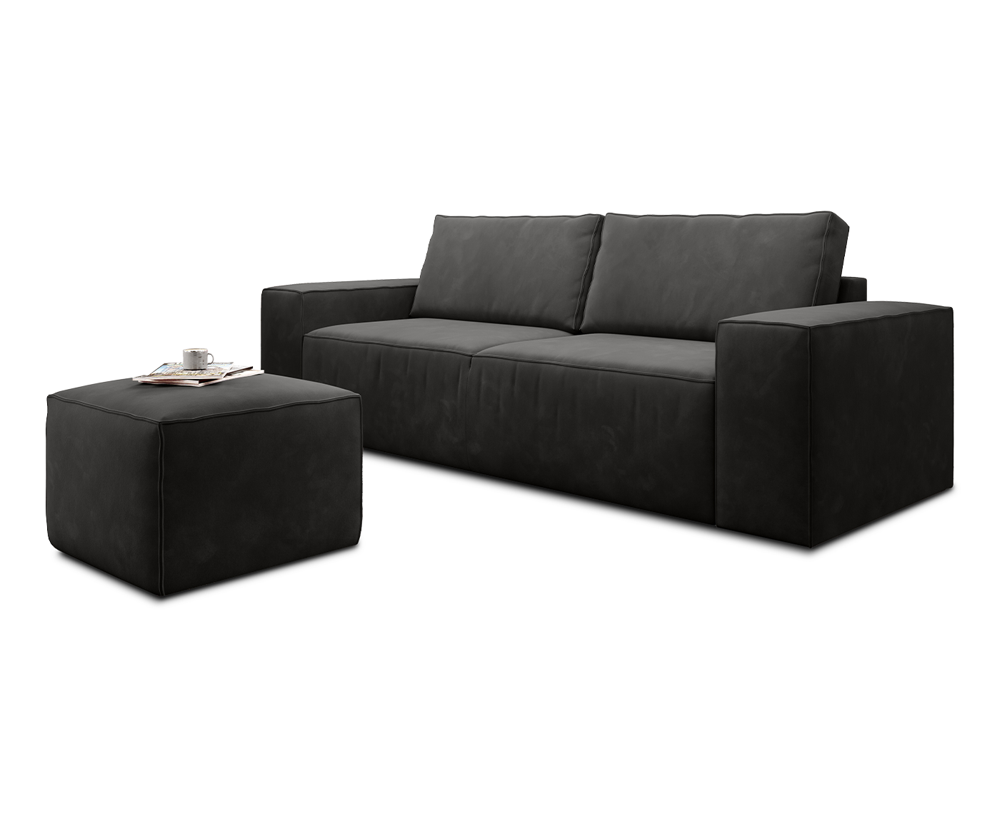 Silla Schlafsofa 260x104 cm, Webstoff