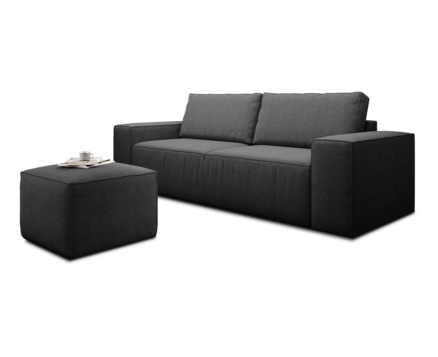 Silla Schlafsofa 260x104 cm, Webstoff