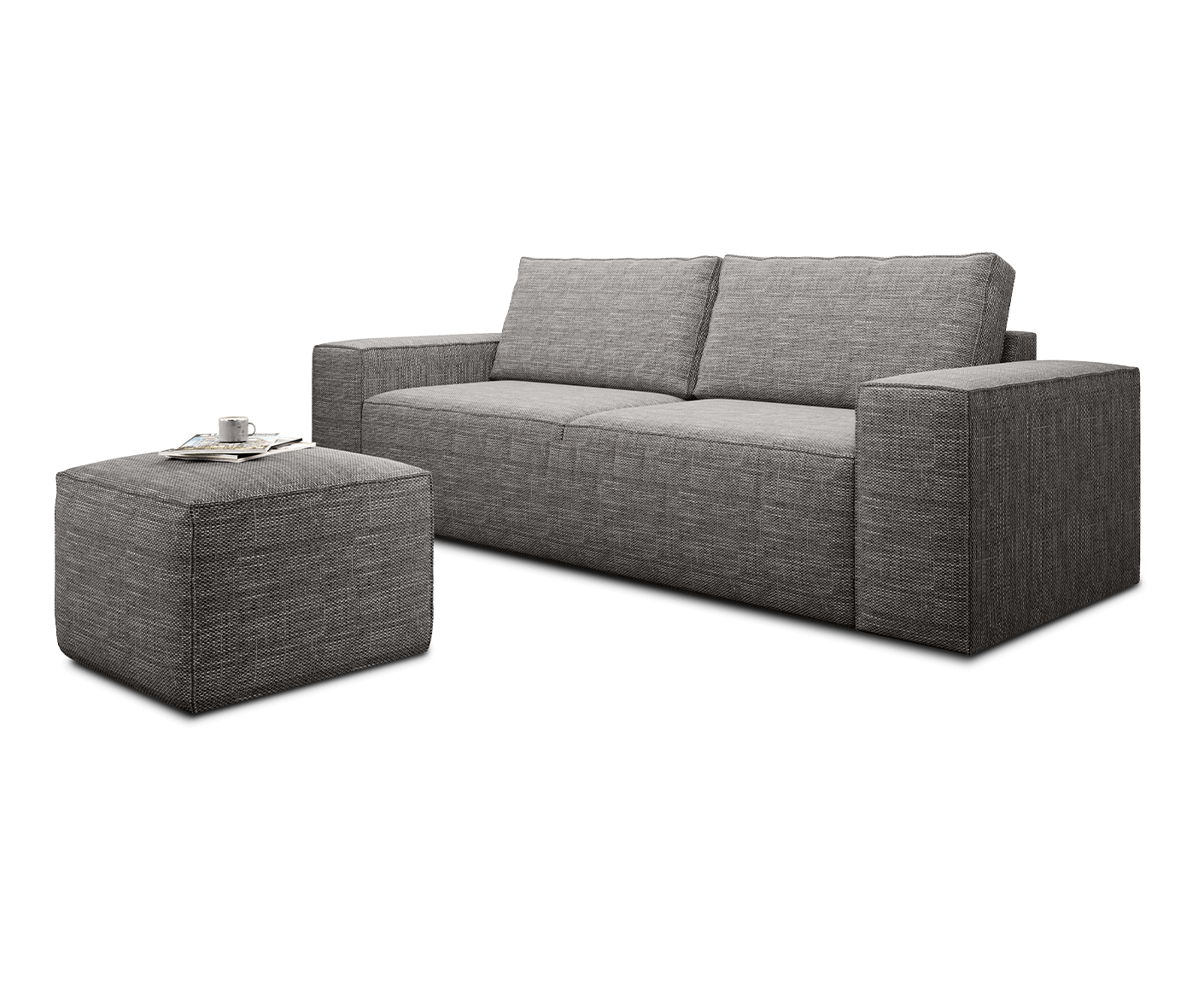 Silla Schlafsofa 260x104 cm, Webstoff