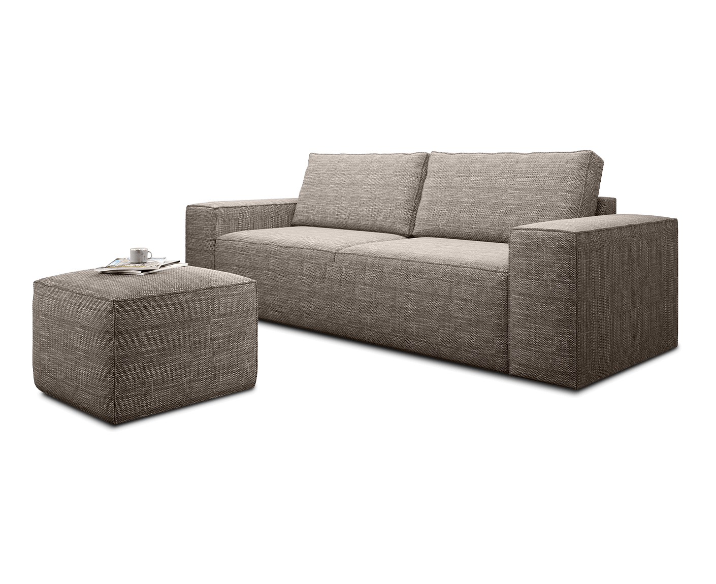 Silla Schlafsofa 260x104 cm, Webstoff
