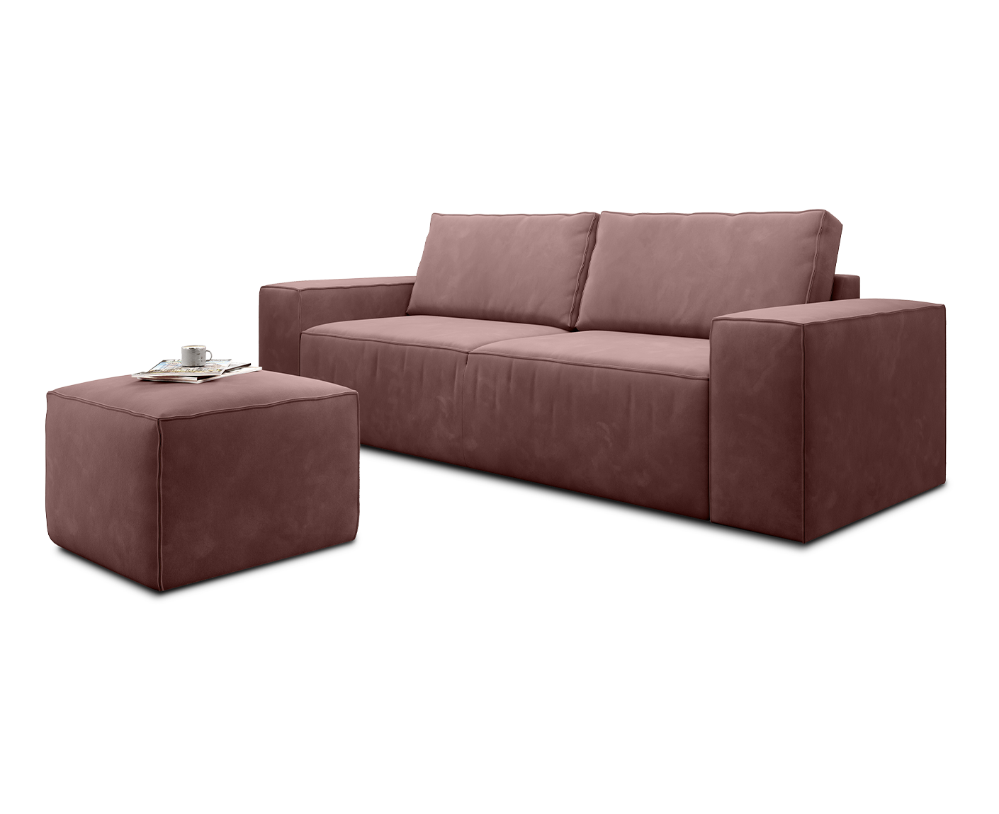 Silla Schlafsofa 260x104 cm, Webstoff