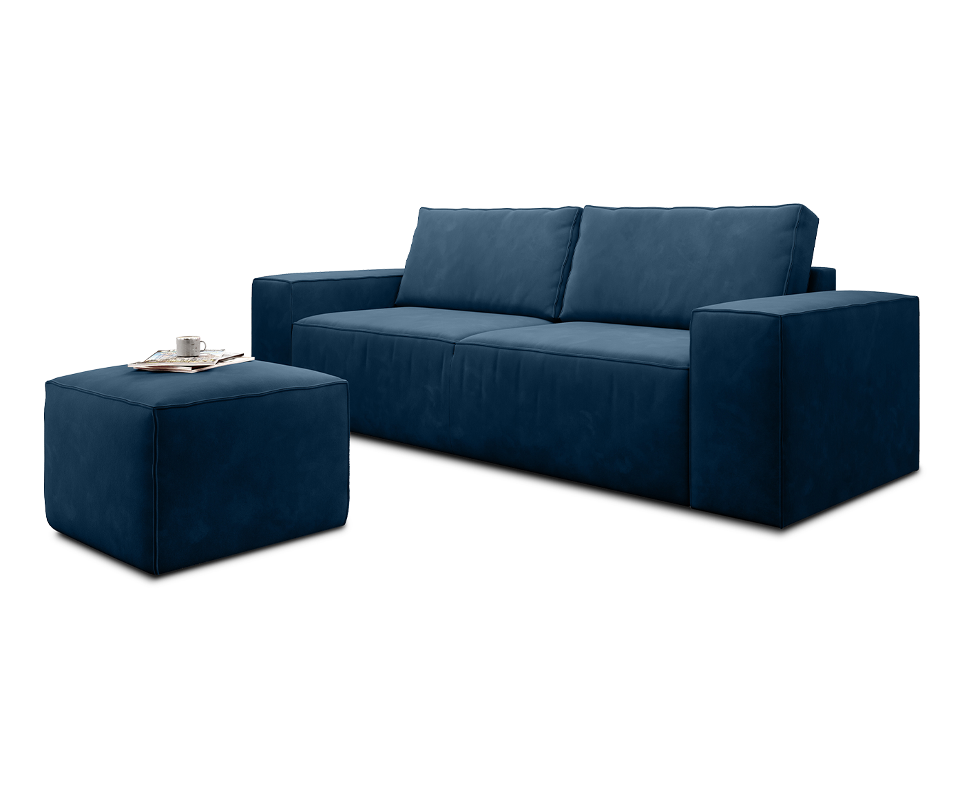 Silla Schlafsofa 260x104 cm, Webstoff