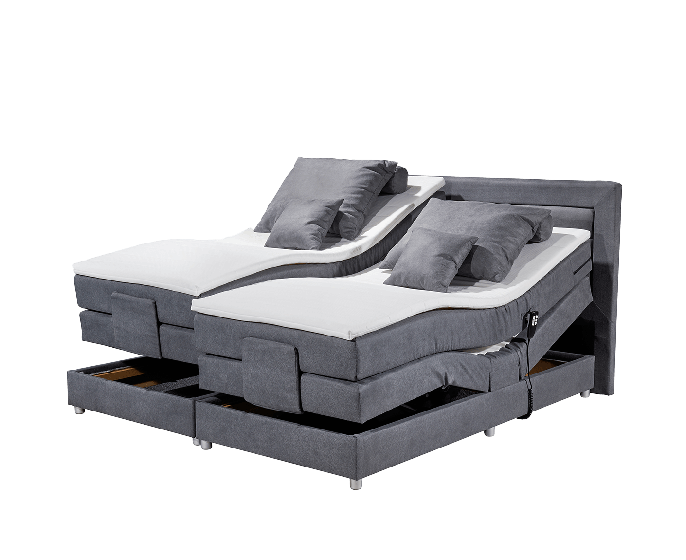 Saba Boxspringbett Doppelbett inkl. Motor - Voelpe