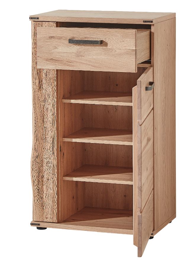 Boste Schuhschrank fertig montiert Wildeiche massiv
