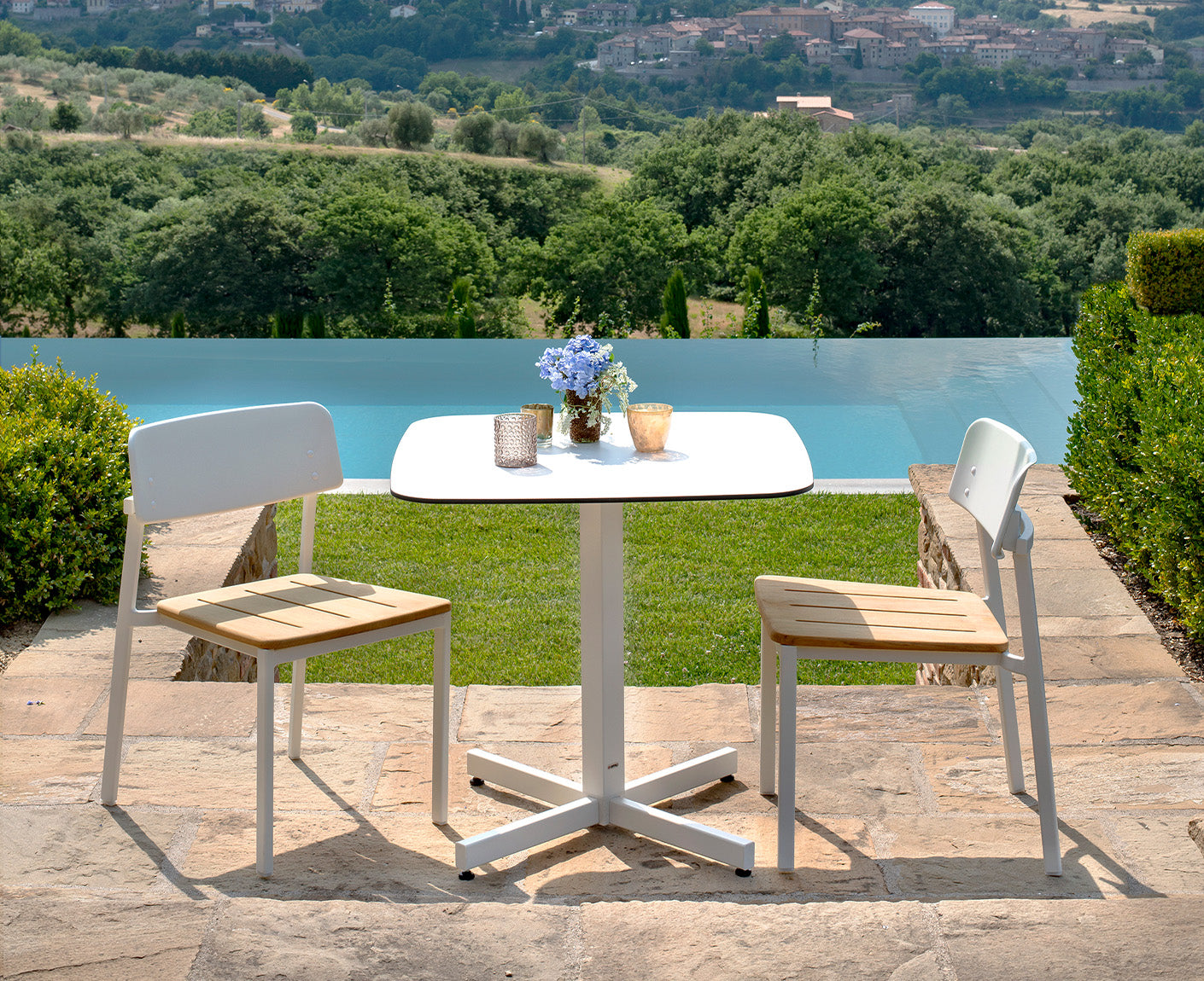 Emu Shine 2er Set Gartenstühle Teakholz