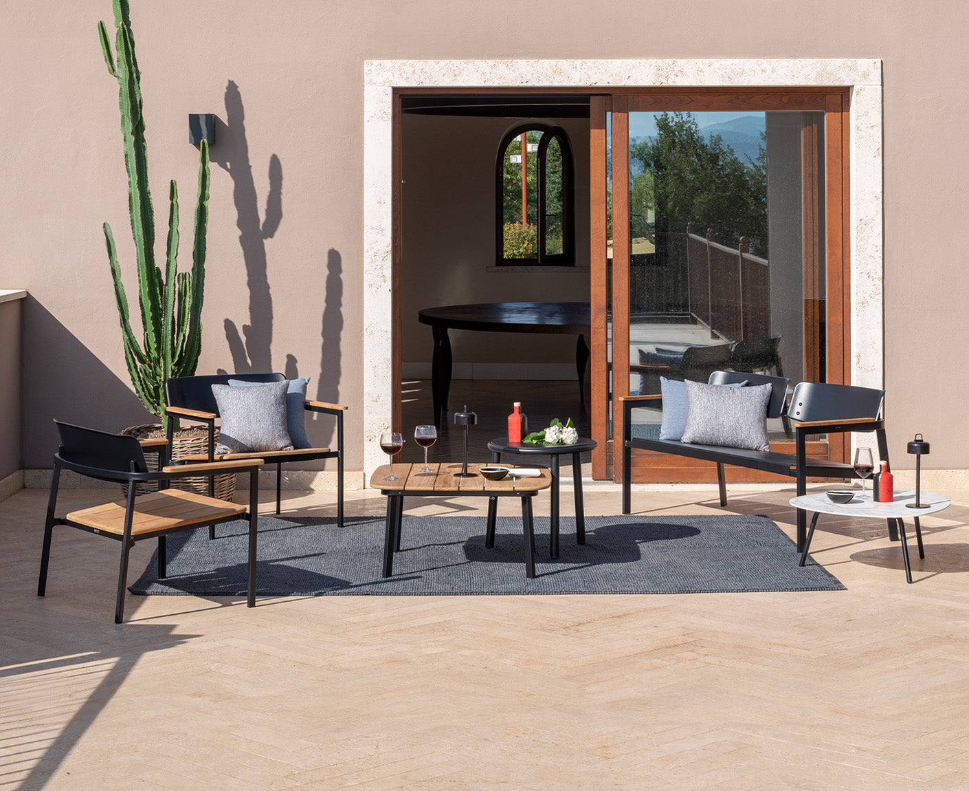 Emu Shine 2er Set Loungesessel Teakholz