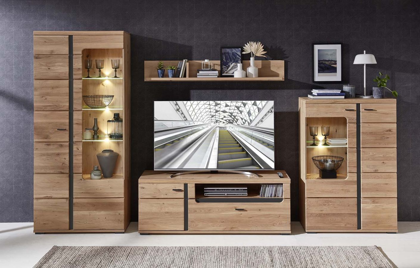 SONOS TV-/Wohnlösung 1 inkl. LED-Beleuchtung - Voelpe