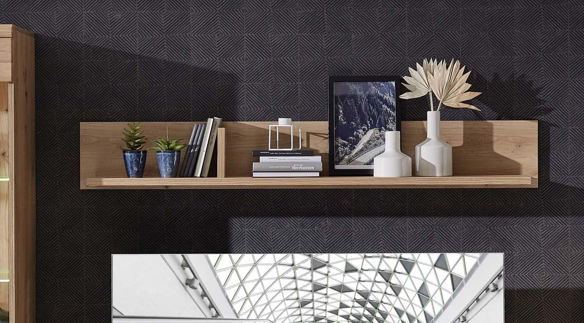 Sonos II Wandboard Altesche Bianco Massiv / Mattschwarz
