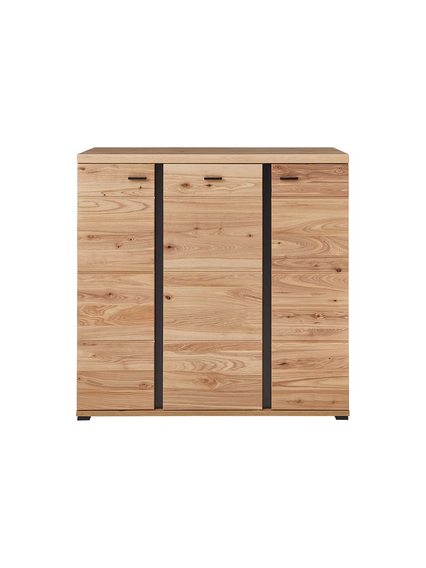 Sonos Highboard 124 cm Breite Altesche massiv / Artisan Eiche