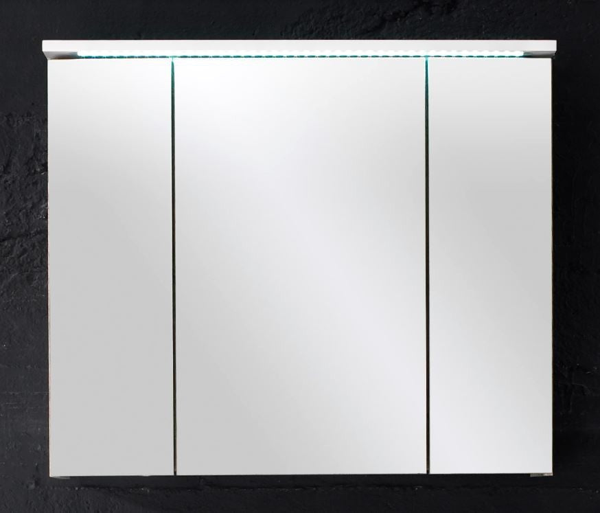 SPLASH Spiegelschrank inkl. LED-Beleuchtung Weiß