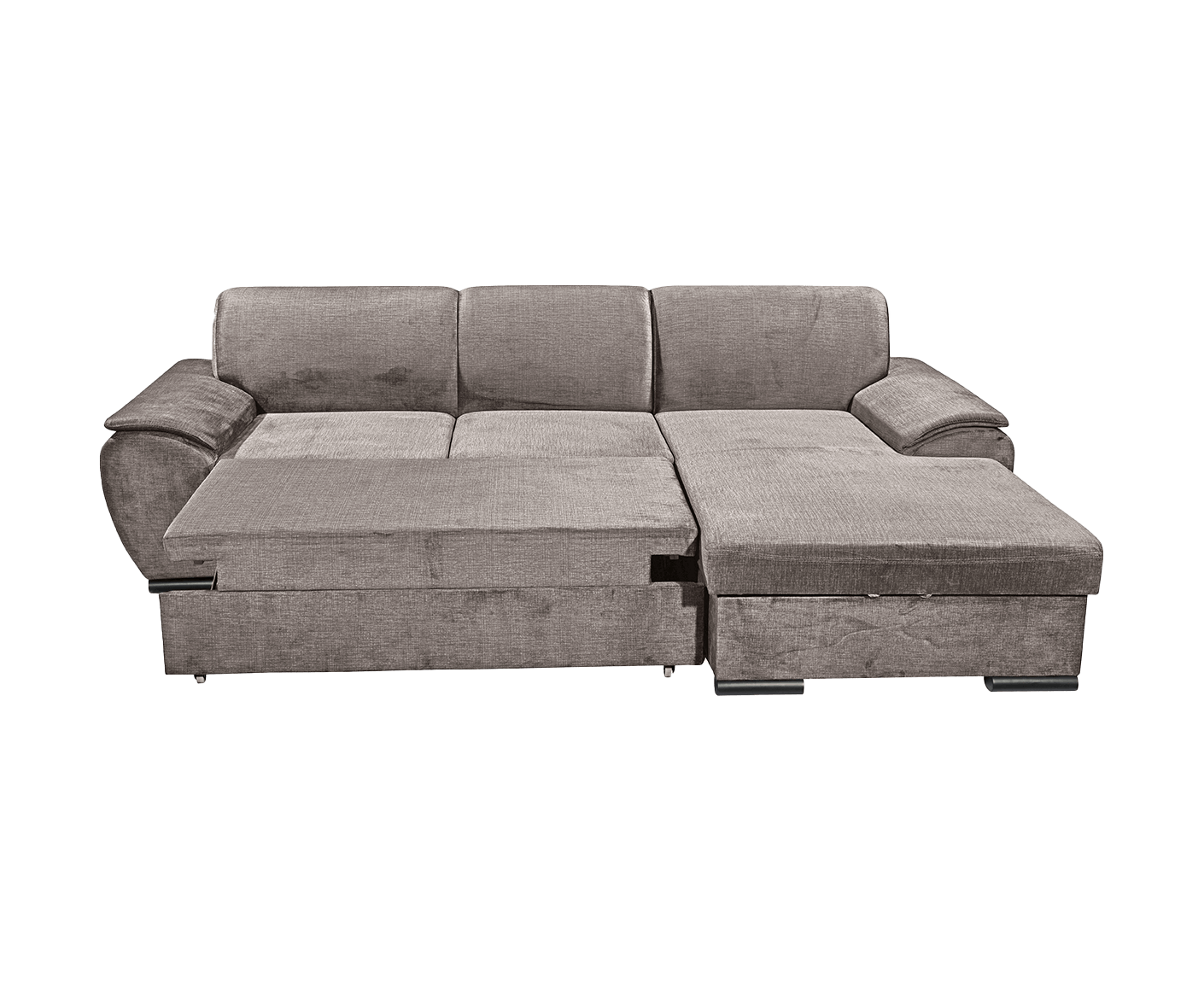 Tampa Ecksofa 280 x 175 cm, mit Schlaffunktion und Bettkasten