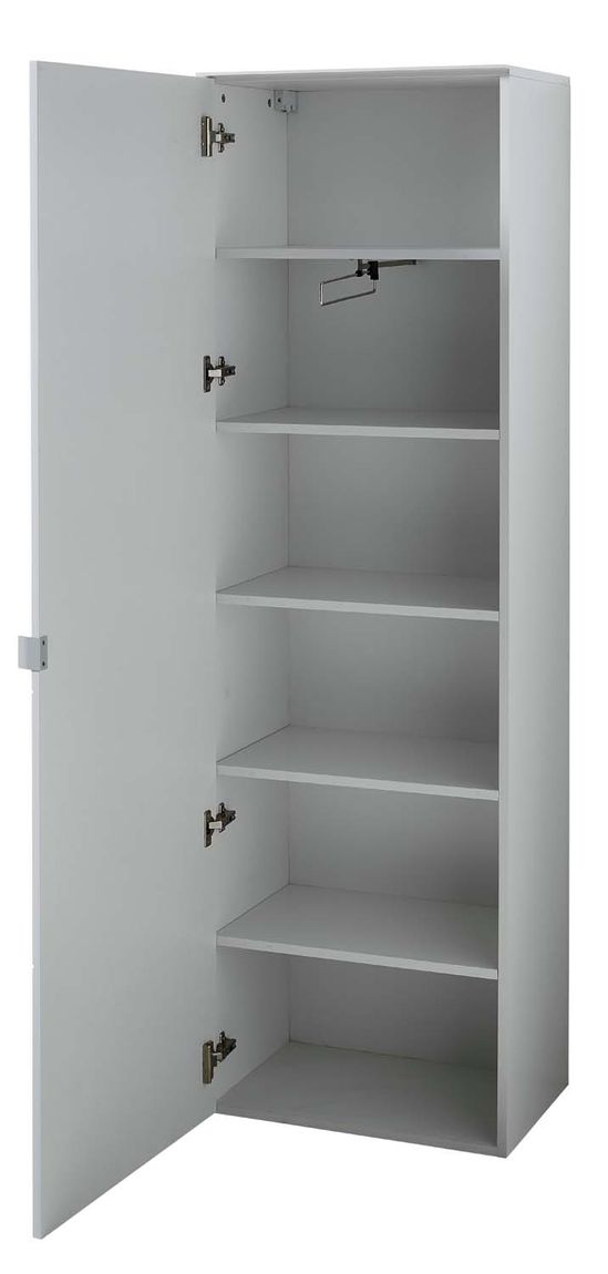 Ticona Hänge-Garderobenschrank Lichtgrau