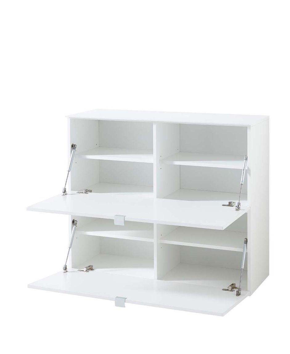 Ticona Hängeschuhschrank Weiß