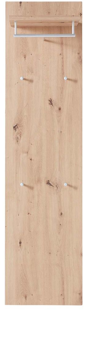 Ticona Komplettgarderobe 3 Weiß/Artisan Eiche